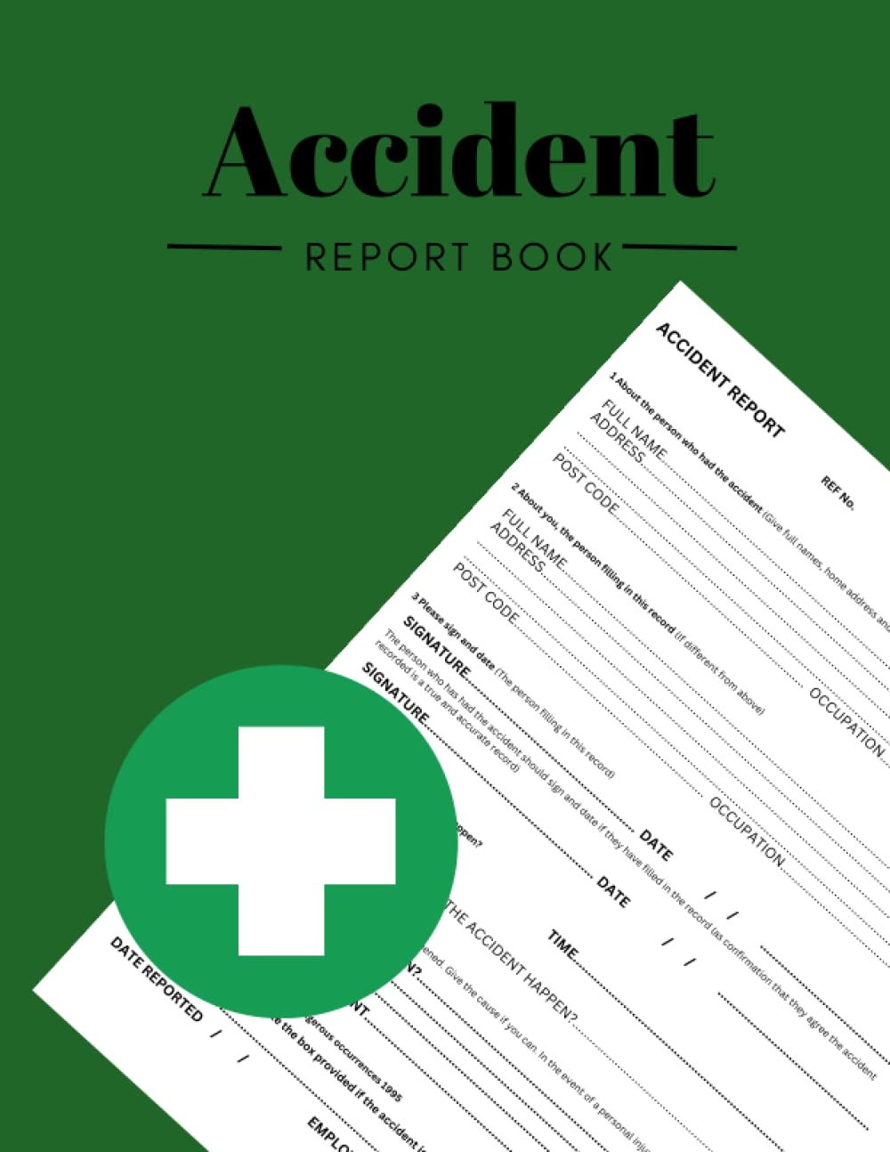 Accident Report Log Book For Business: Incident Log Book Health And Safety Reports baixar livro de graça