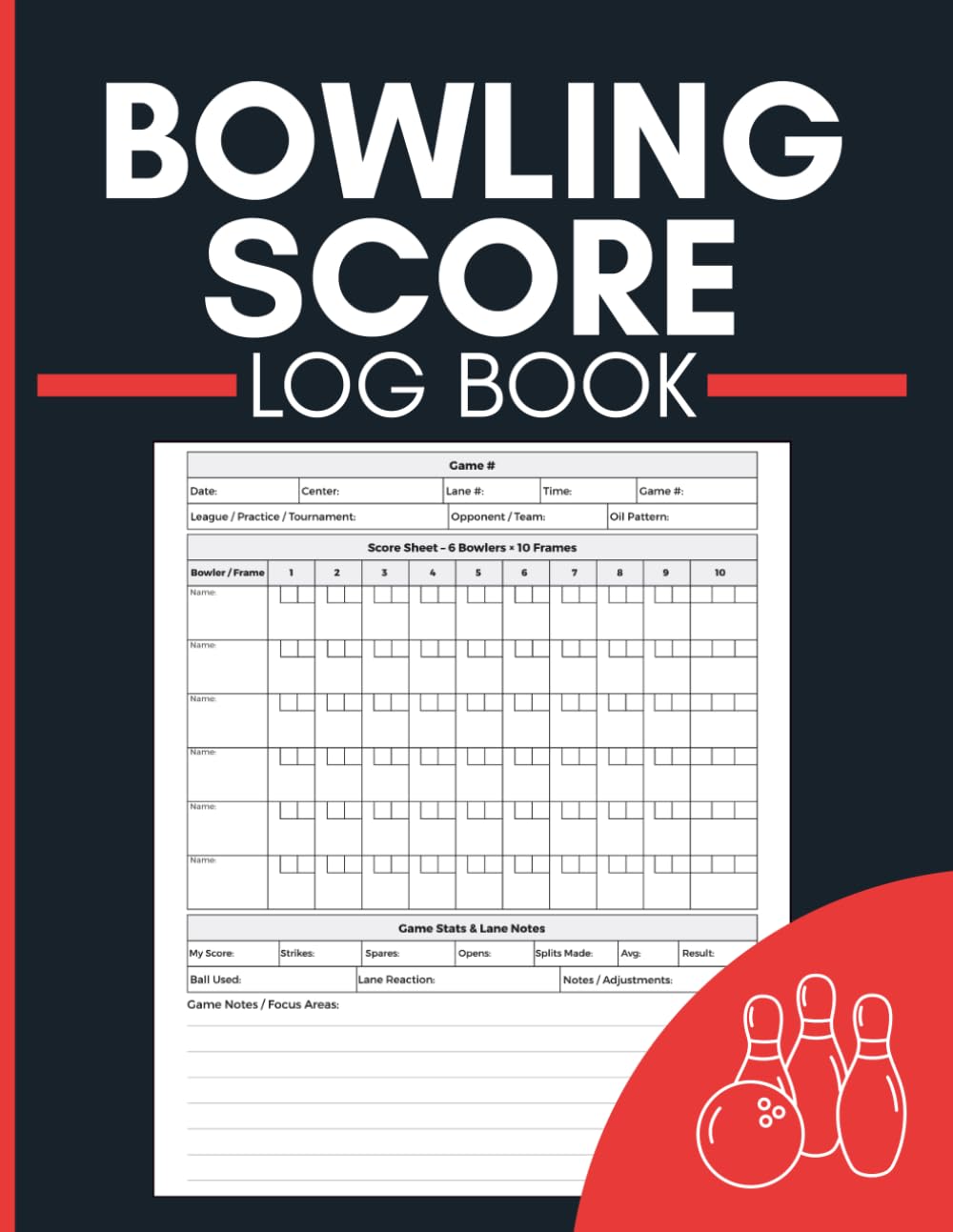 capítulo por capítulo baixar Bowling Score Log Book: Frame-by-Frame Scoring, Game Analytics Tracking, and Lane Strategy Guide for League Bowlers, Tournament Competitors, and Coaches