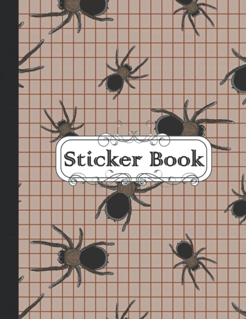 capítulo por capítulo baixar Sticker Book: Blank Sticker Book Album, Sticker Books For Girls 4-8 Blank, Sticker Album, Sticker Collecting Book For Adults, Cute Tarantula Cover.