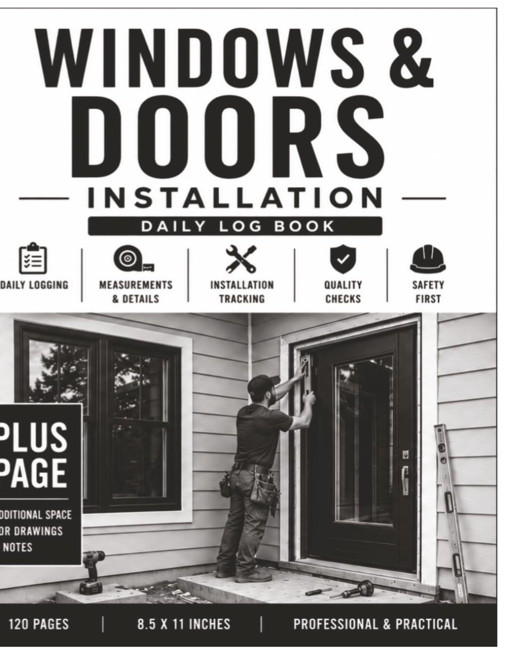 capítulo por capítulo baixar Windows & Doors Work Log Plus Page: Daily Log Book for Windows and Doors Contractors and Crews with Extra Pages