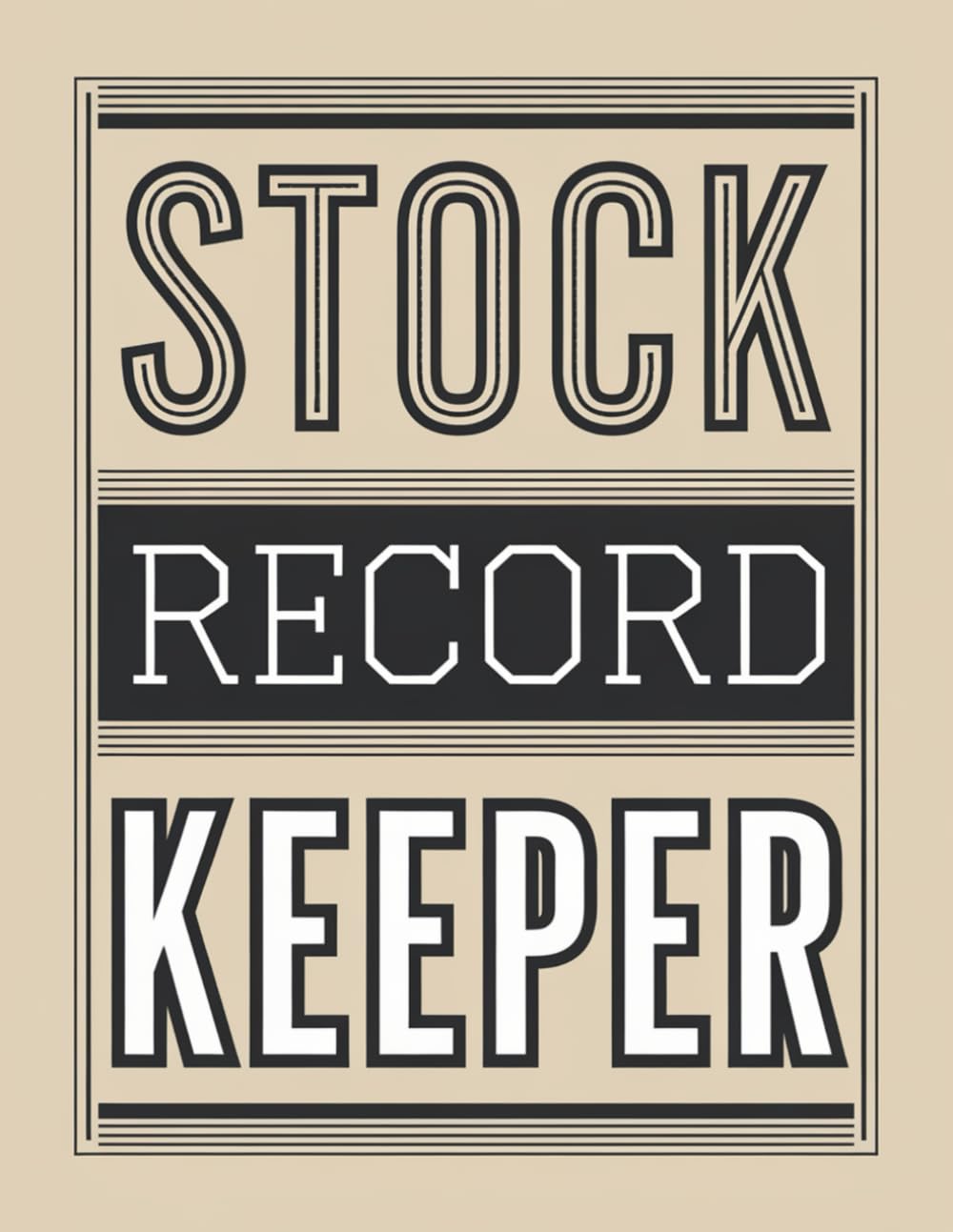 Stock Record Keeper: Organized Pages for Logging Quantities, Descriptions, and Storage Information baixar o livro de graça