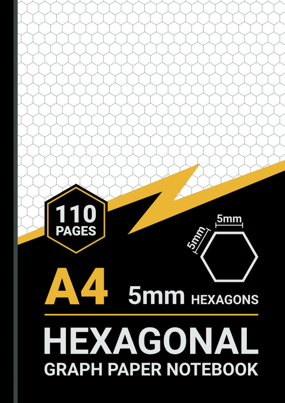 Hexagonal Graph Paper Notebook A4: Hex Grid Paper, 5mm Hexagons, For Organic Chemistry, 110 Pages baixar o livro de graça