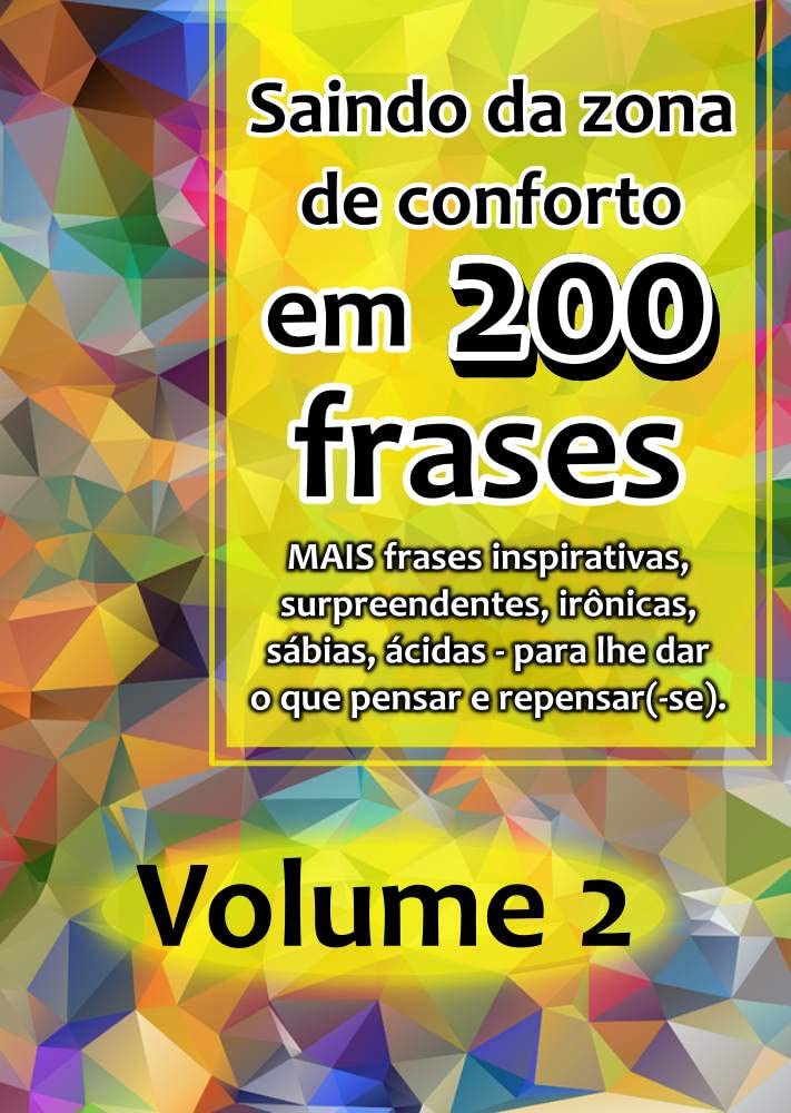 Saindo da Zona de Conforto em 200 Frases VOLUME 2 baixar o livro de graça