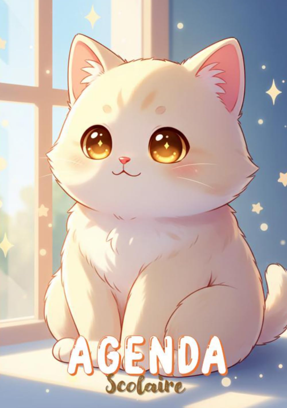 Agenda Scolaire: Kawaii Chat Mignon - CP - CE1 - CE2 - CM1 - CM2 | Organisateur et Planificateur Journalier - 1 Jour Par Page (French Edition) baixar o livro de graça