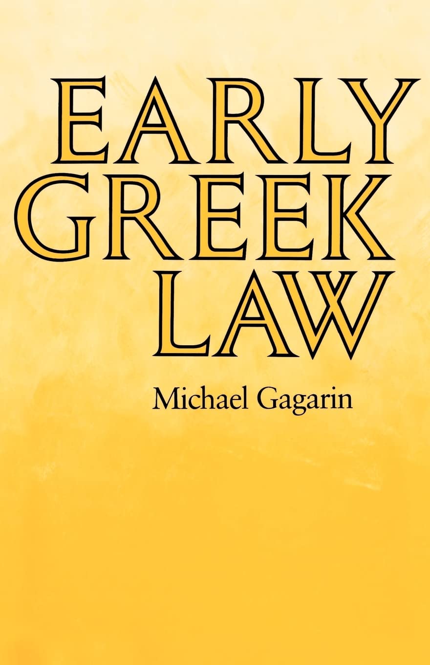 Early Greek Law baixar livro de graça