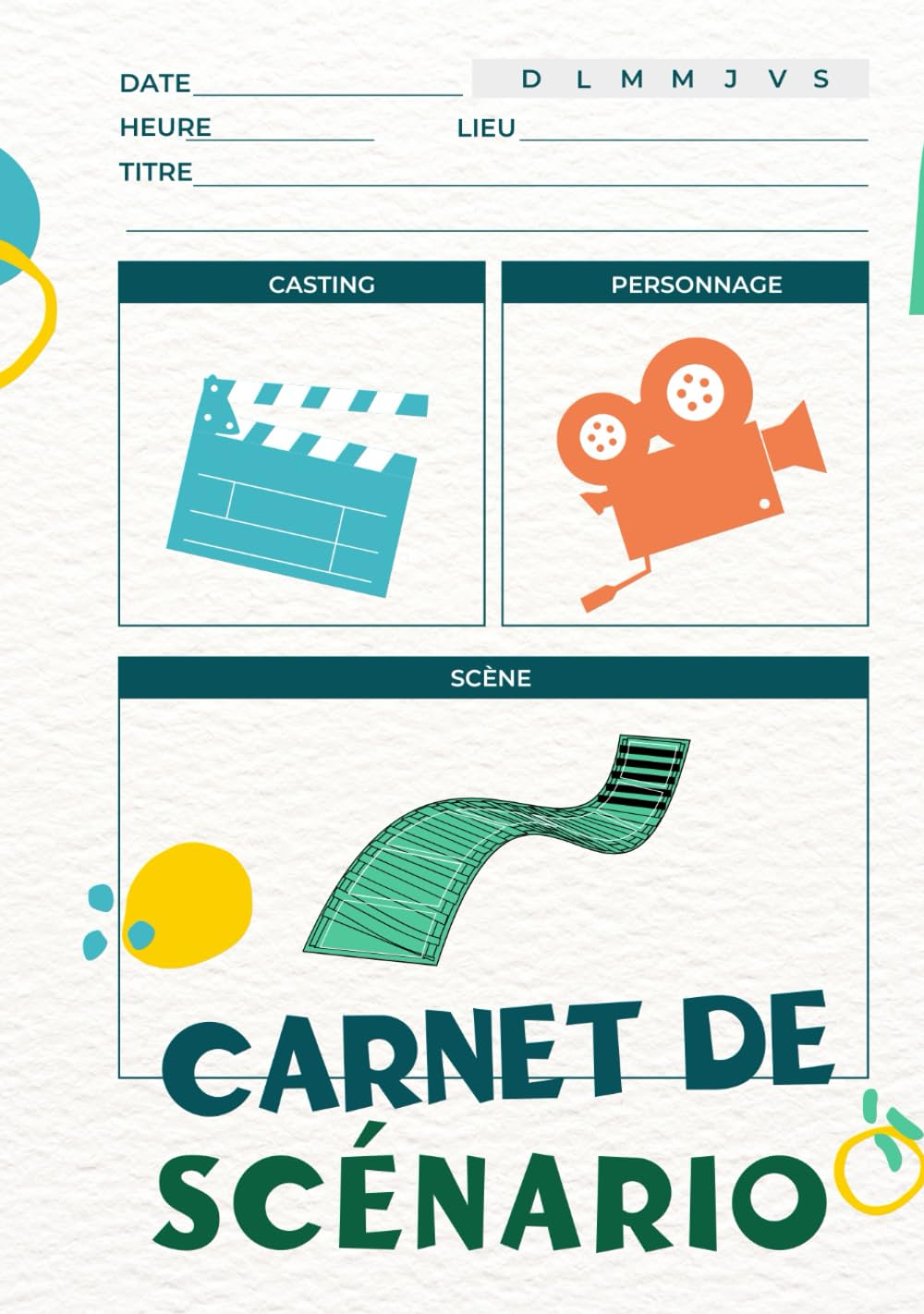 Carnet de Scénario: Votre outil essentiel pour recueillir des idées, des scènes et des personnages créatifs ǀ Cadeaux parfaits pour les scénaristes ǀ... cm x 25,4 cm (7 po x 10 po) (French Edition) baixar o livro de graça