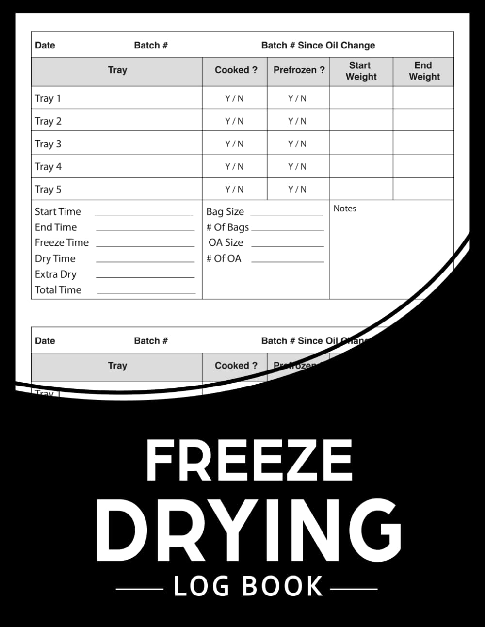 Freeze Drying Log Book: Keep a complete record of your food batches, maintenance, repairs, and expenses while refining your freeze-drying process for reliable, high-quality results baixar o livro de graça