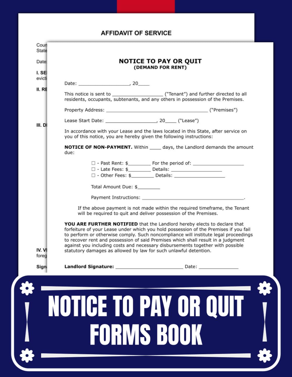 Notice to Pay or Quit Form Book: Late Rent Notices, Navigating Statutory Grace Periods and Landlord Obligations for 'Pay or Quit' Actions baixar o livro de graça