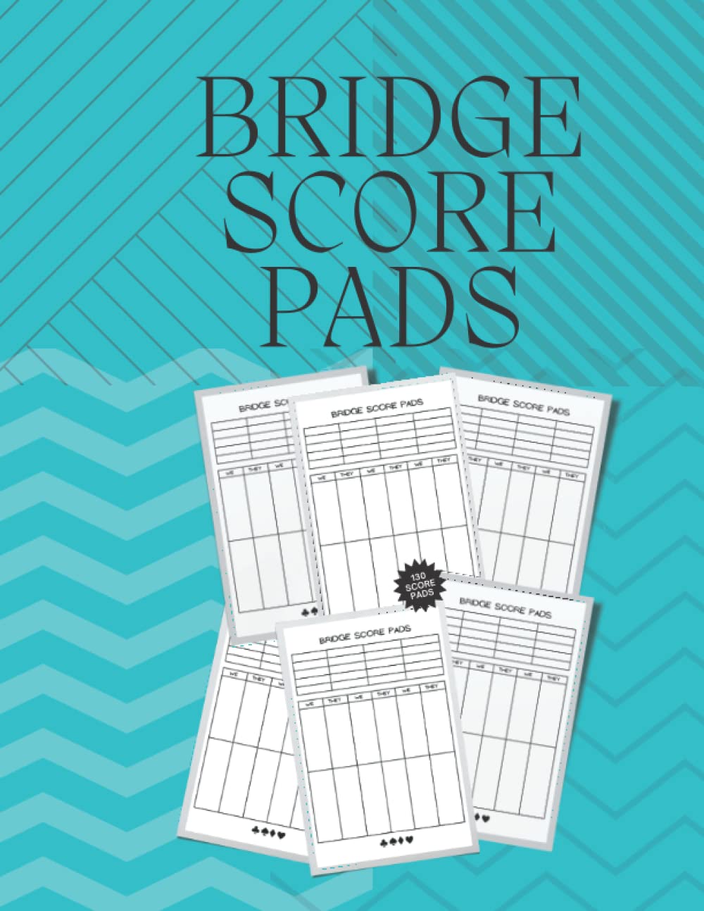 capítulo por capítulo baixar bridge score pads: Rubber Bridge Scoring Pad Journal with 130 Score Sheets (Simple Pad).: 8.5x11 inches & 130 pages.