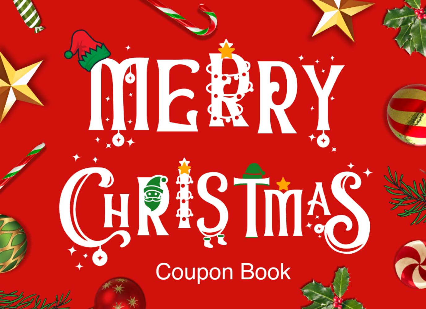 capítulo por capítulo baixar Merry Christmas Coupon Book: Christmas Fillable 38 Blank DIY Vouchers Reward Booklet Customizable Gift Idea for Adults, Parents, Kids, Teens, Family And Friends. (Alternative To Xmas Present Or Card).