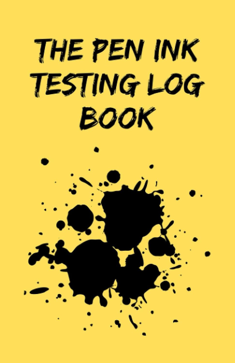 ler totalmente The Pen Ink Testing Log Book: Beautiful Gift Pen Smudging Test Log Book