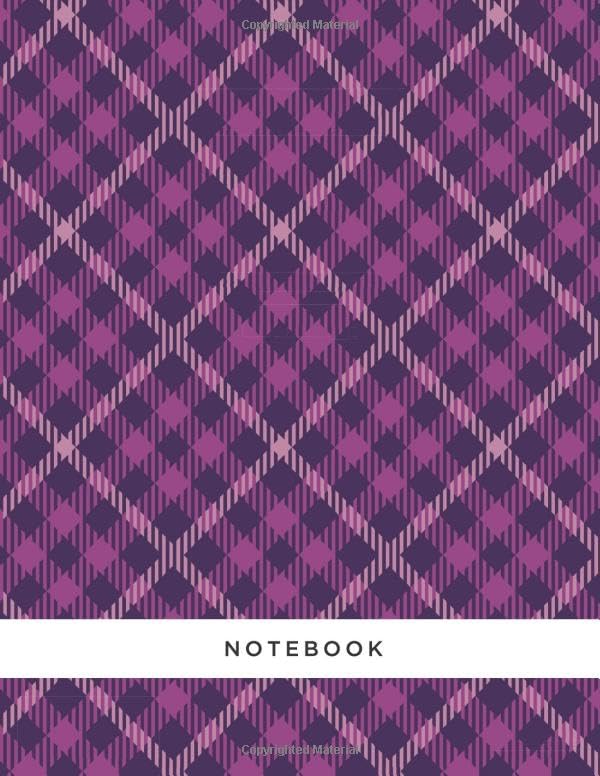 NOTEBOOK: College Ruled Lined Plain Notebook Journal | Patterned Design Cover | 110 Pages - Large (8.5 x 11 inches) baixar o livro de graça