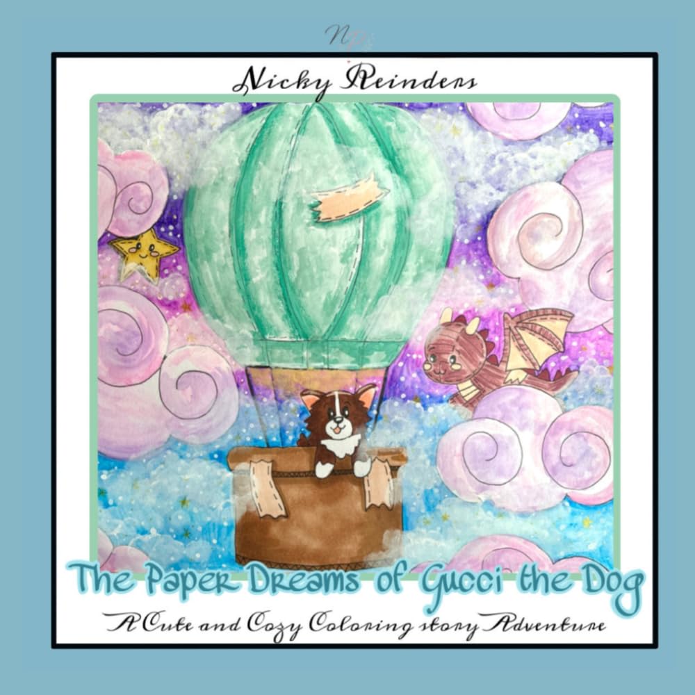ler totalmente The Paper Dreams of Gucci the Dog: A Cute and Cozy Coloring Story Adventure