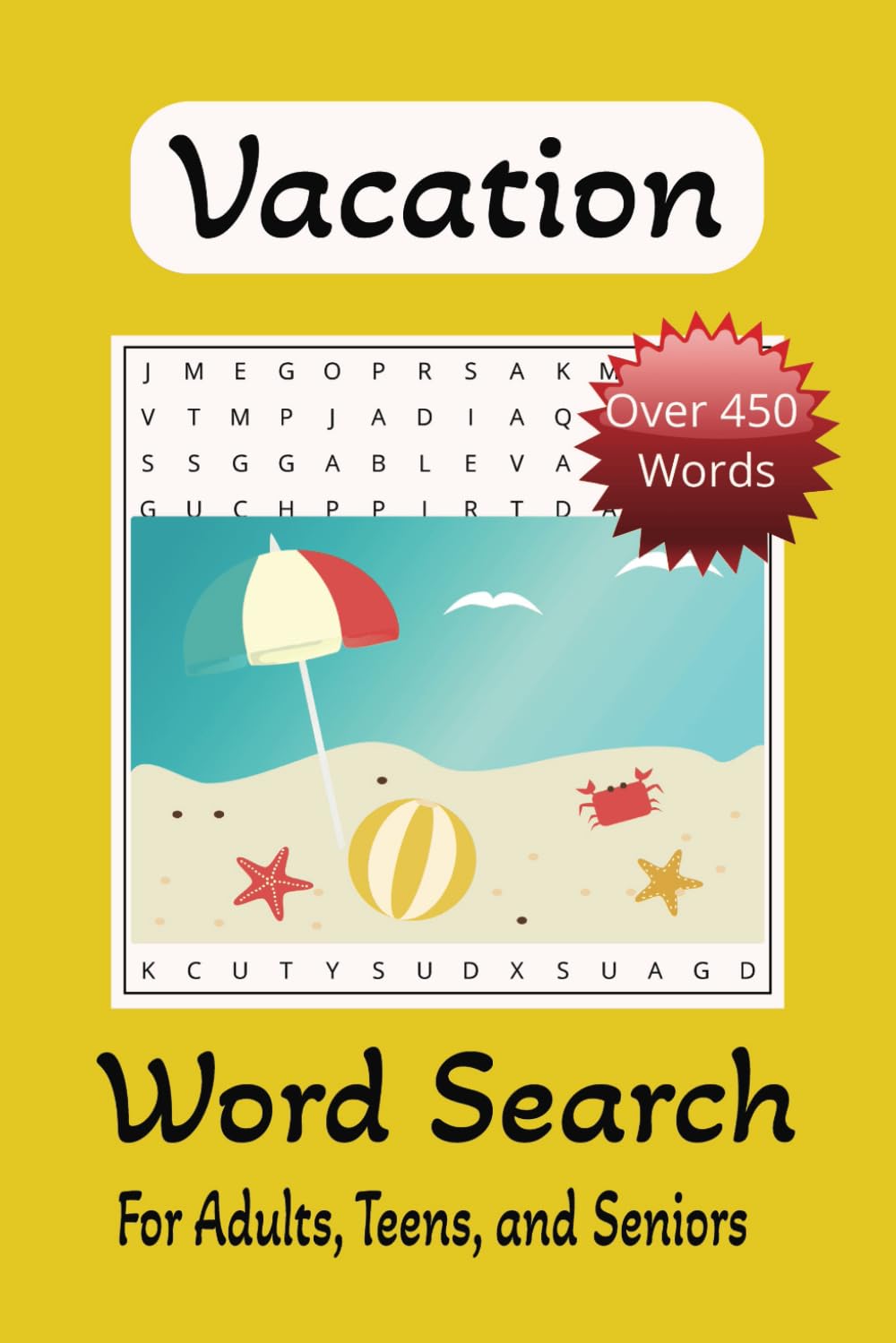 Vacation Word Search Puzzle Book: Word Searches with Easy to Read Print about Vacations, Holiday, and More | 6x9 inches, 110 pages | 50+ Puzzles... Gift for Vacations, Holidays and Free Times baixar livro de graça