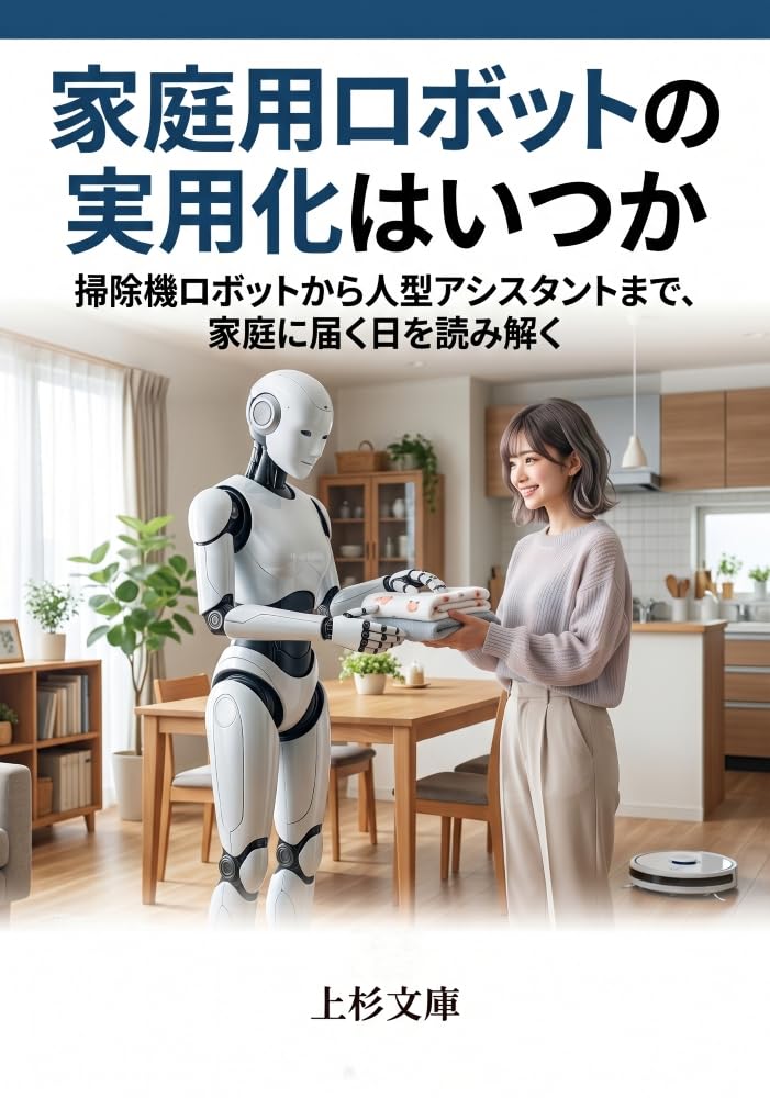 ler totalmente Katei you Robotto no Jitsuyouka wa Itsuka: Soujiki Robotto kara Hitogata Assistant made Katei ni Todoku Hi wo Yomitoku (Uesugi Bunko) (Japanese Edition)
