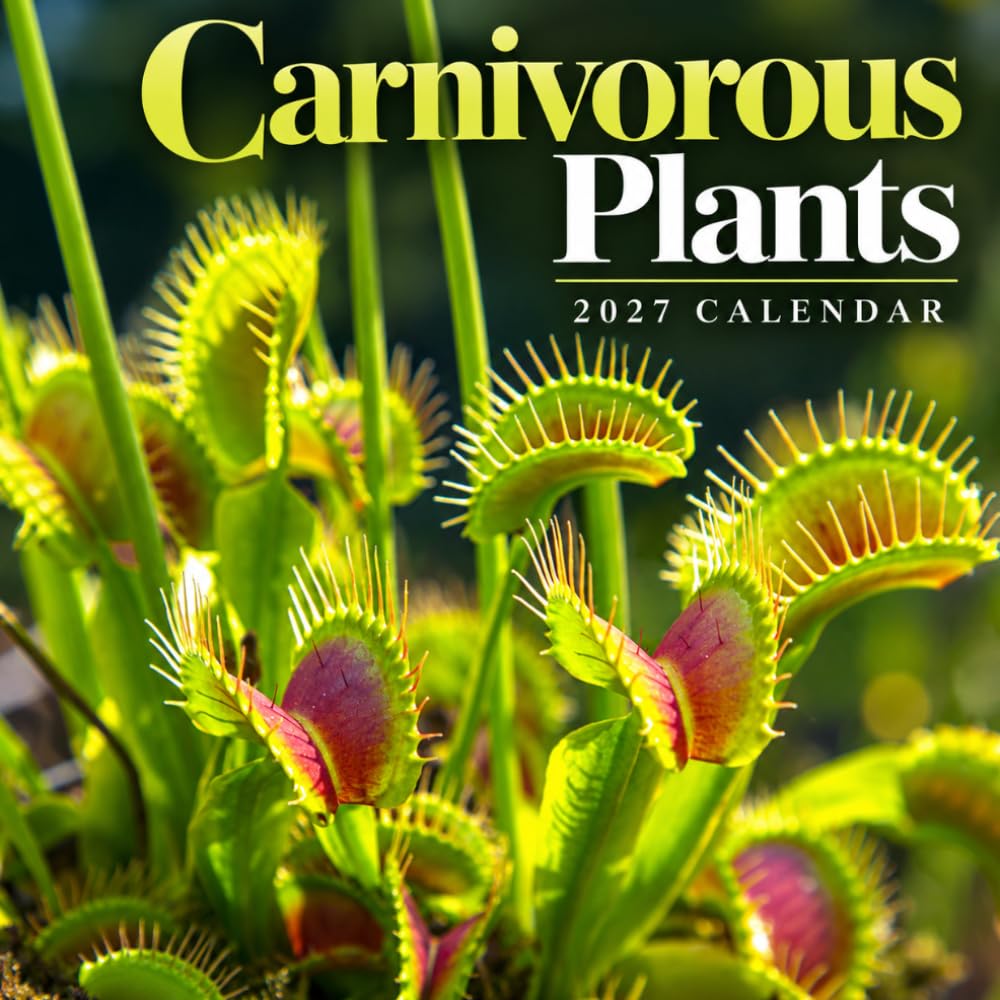 Carnivorous Plants Calendar 2027: Insect Eating Plant Photography baixar o livro de graça