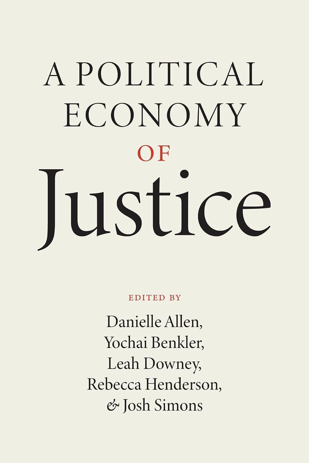 A Political Economy of Justice baixar livro de graça