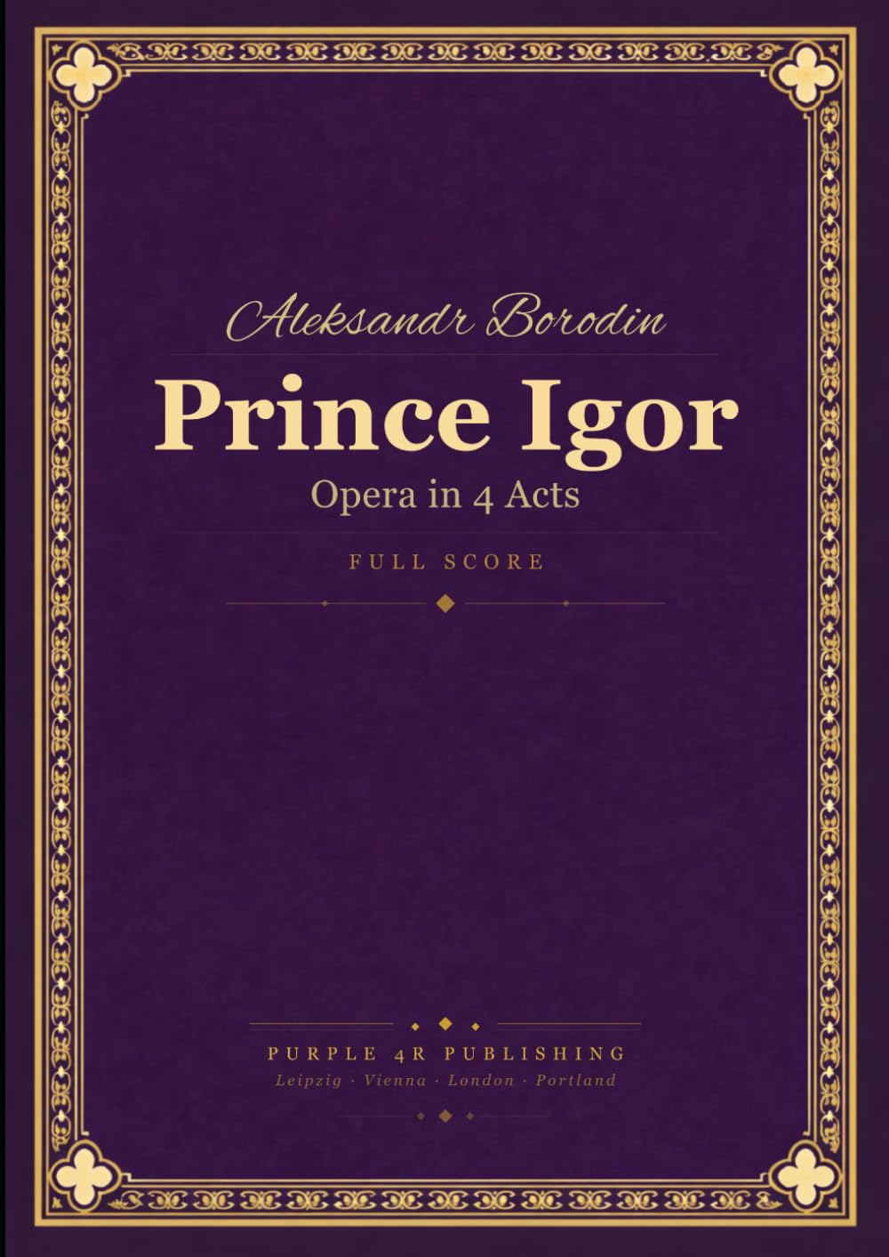 capítulo por capítulo baixar Borodin: Prince Igor - Opera in 4 Acts - Full Orchestral Score