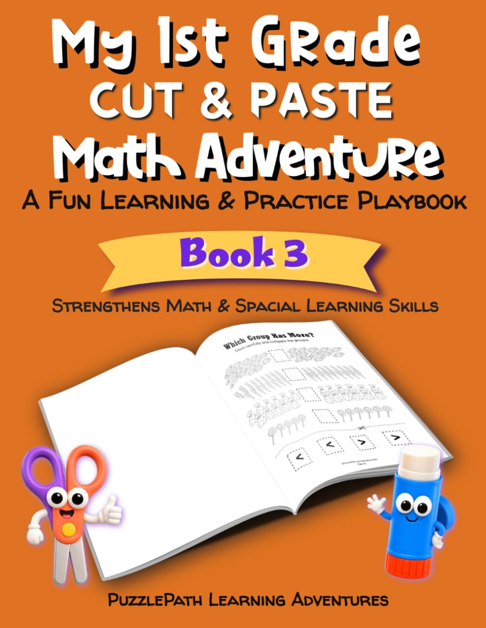 My 1st Grade Cut & Paste Math Adventure: A Fun Learning & Practice Playbook, Book 3 baixar o livro de graça