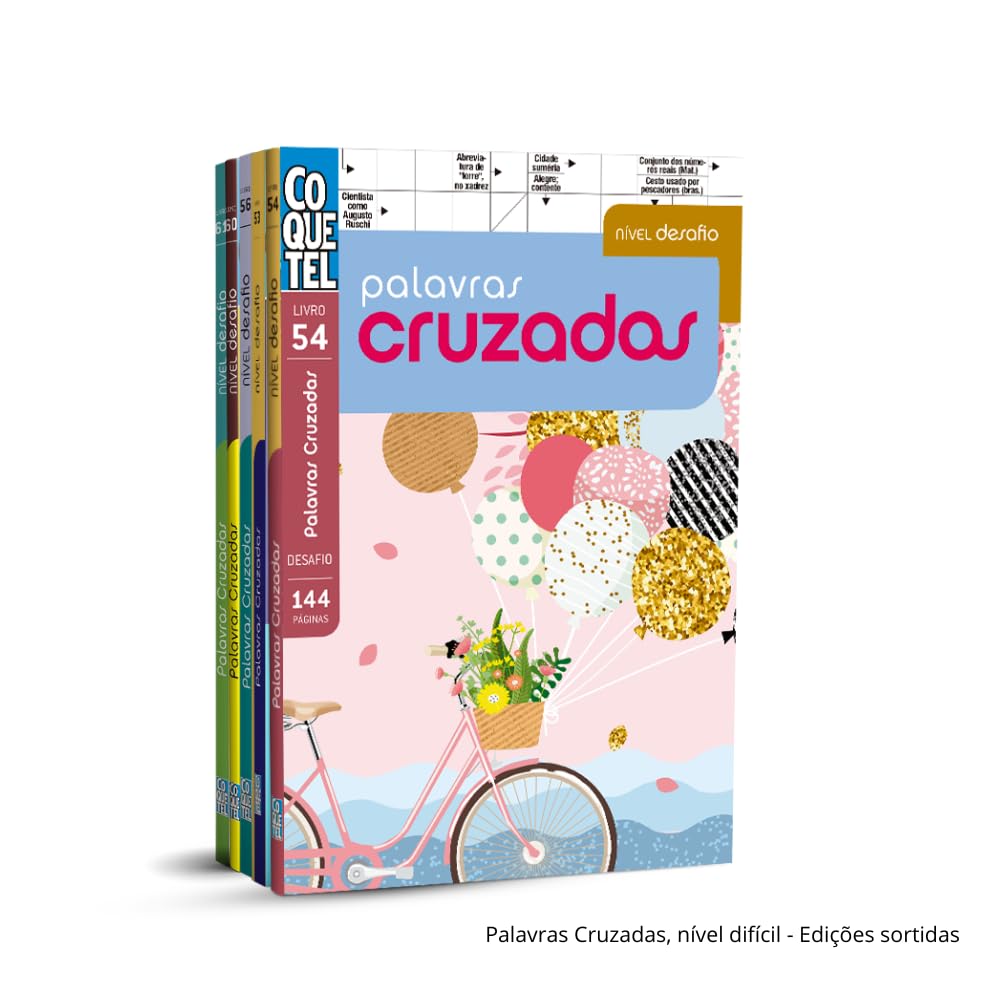 Kit Palavras cruzadas Ed. 1 nível difícil baixar livro de graça
