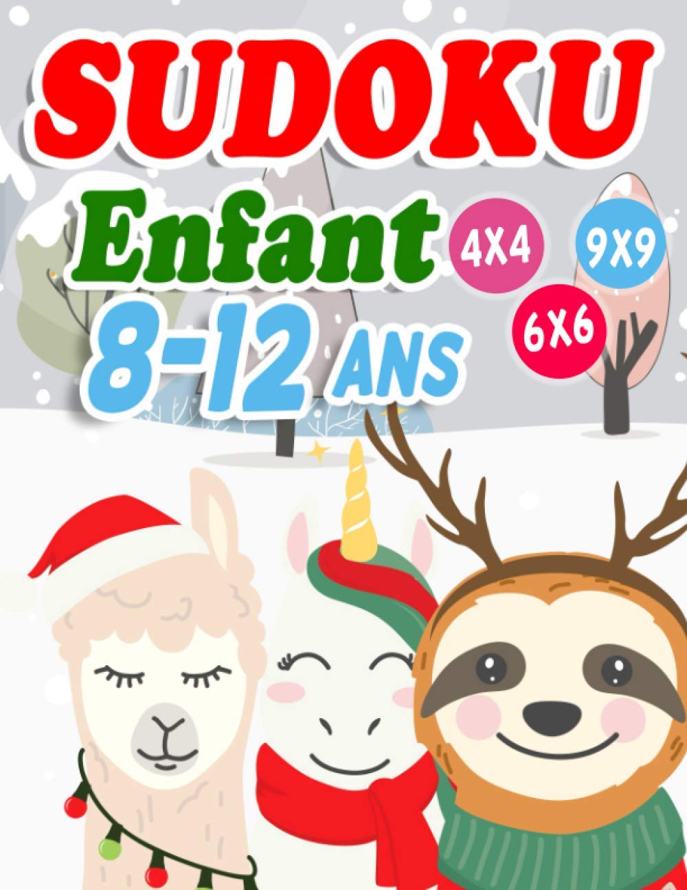 Sudoku Enfant 8-12 ans: 300 grilles 4x4,6x6 et 9x9 niveau facile, moyen et difficile, avec instructions et solutions, Pour garçons et filles baixar o livro de graça