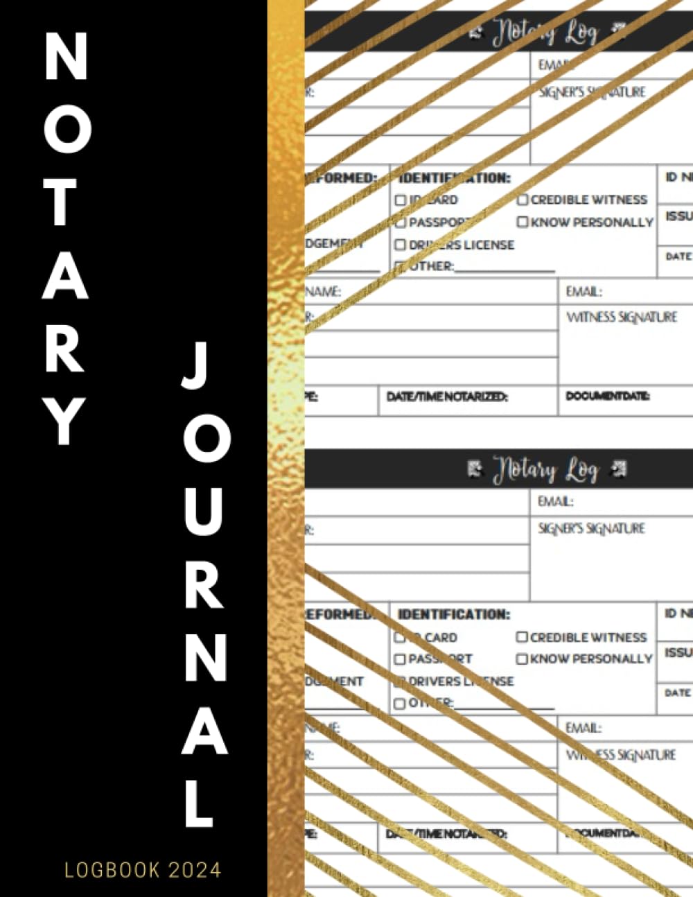 Notary Journal Logbook 2024: Record Notarial Act For Notaries And Signing Agents Easy To Use baixar livro de graça