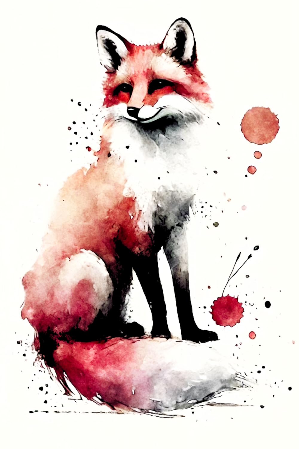 Notizbuch Aquarell Fuchs liniert (German Edition) baixar o livro de graça