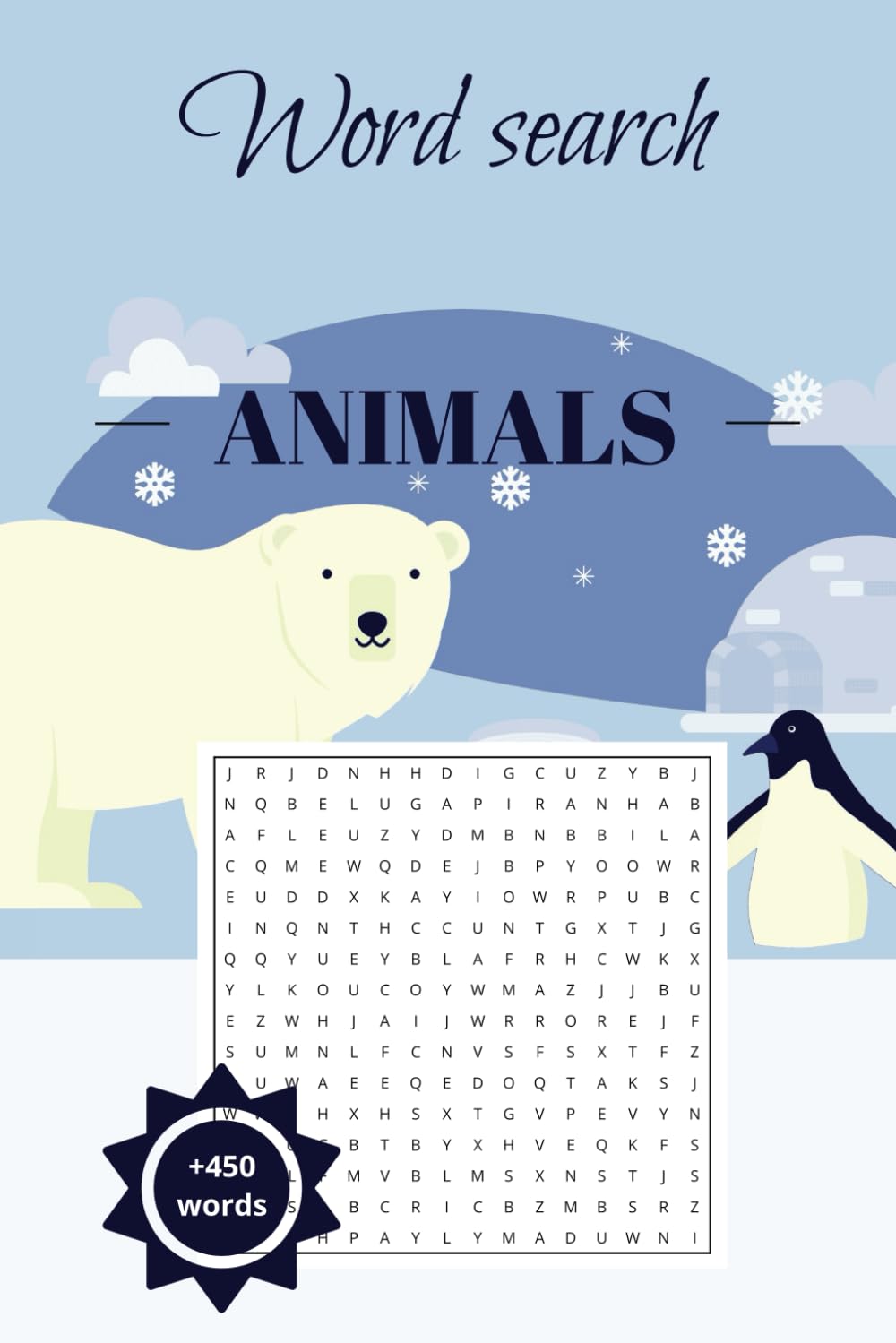 Animals word search book: 55 puzzles about animals for adults, teens, seniors baixar livro de graça
