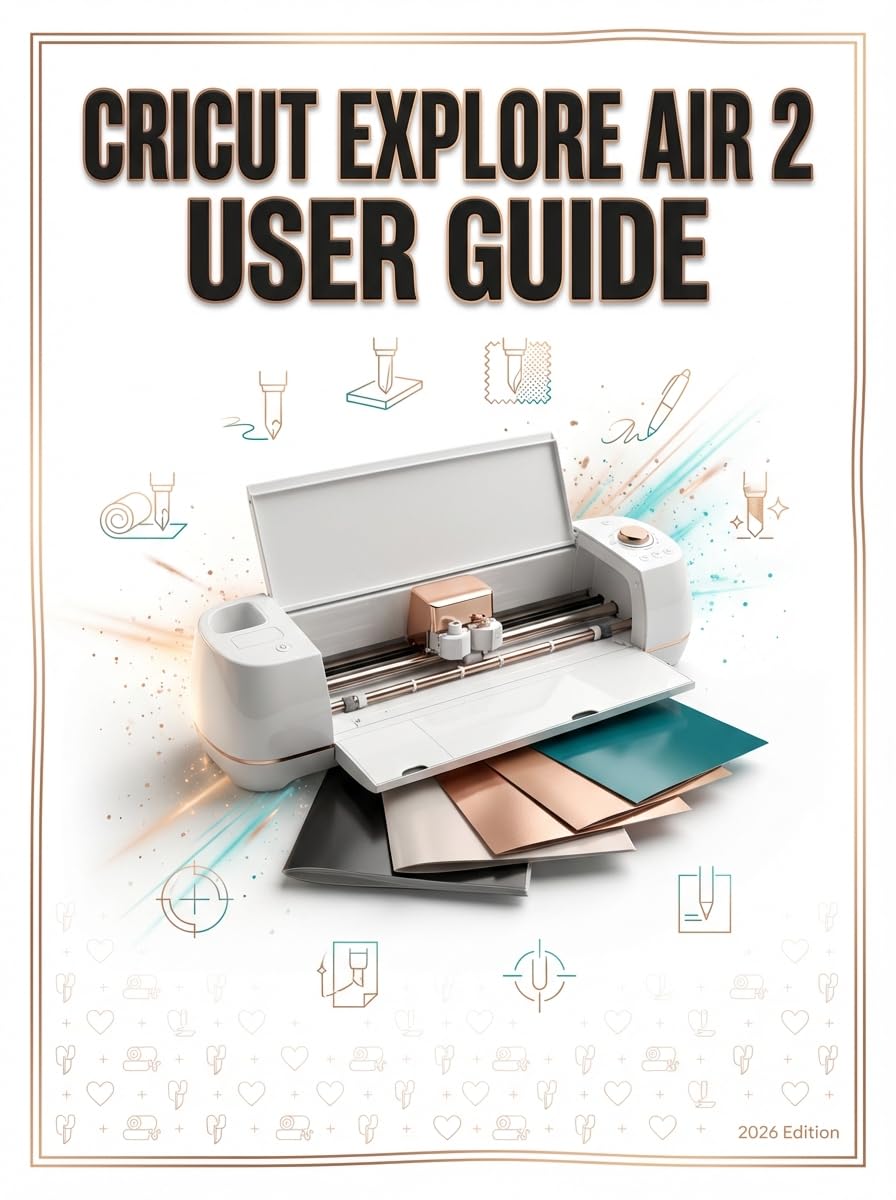 Cricut Explore Air 2 User Guide: The Complete Step-by-Step Manual for Beginners to Master Design Space and Create Custom Projects (English Edition) baixar o livro de graça