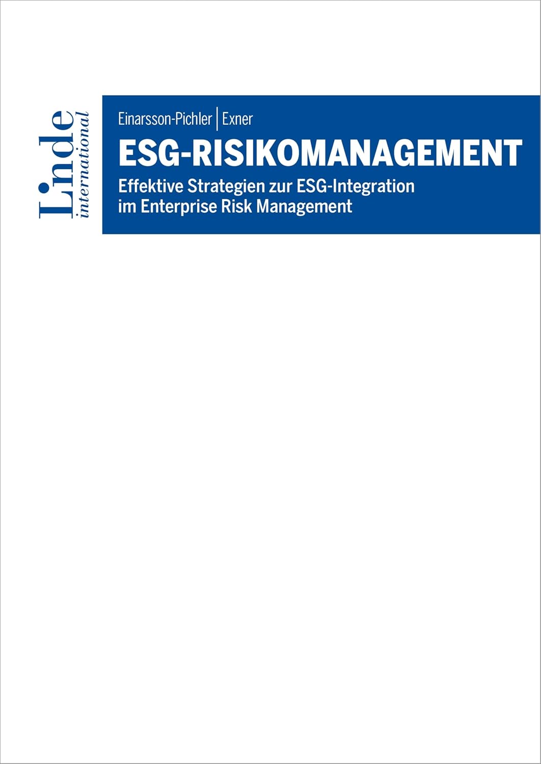 ESG-Risikomanagement: Effektive Strategien zur ESG-Integration im Enterprise Risk Management (German Edition) baixar livro de graça