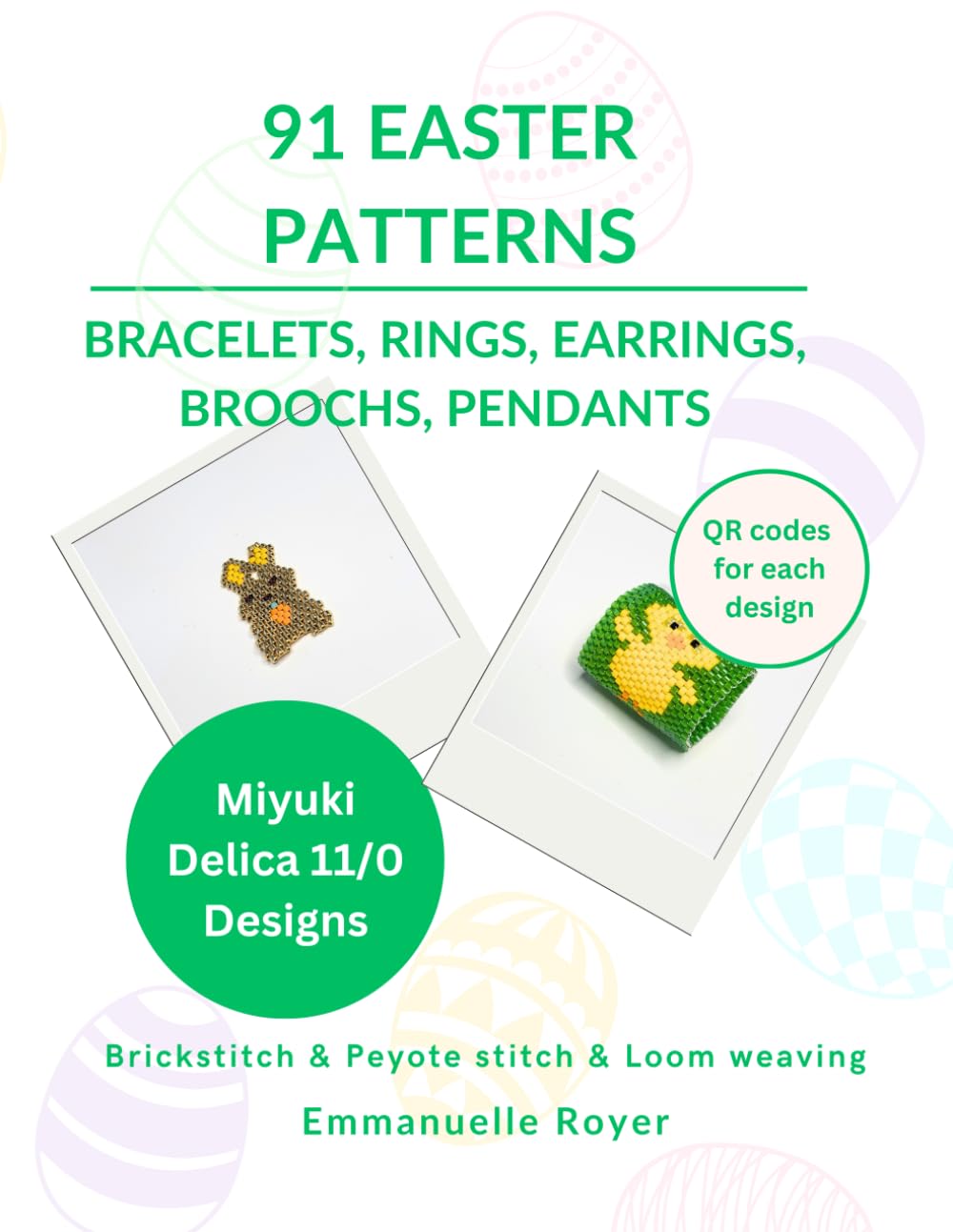ler totalmente 91 Easter Beading Patterns for Miyuki Delica 11/0: Includes QR Codes for Word Charts. Beginners to advanced: Step-by-Step Jewelry Projects: Rings,... more for adults and teens (Holiday patterns)
