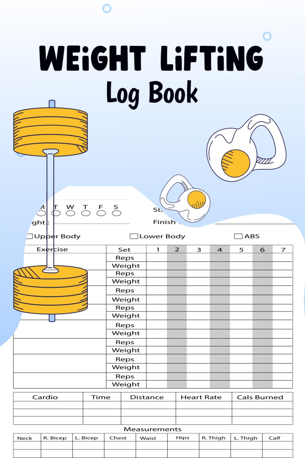 capítulo por capítulo baixar Weight Lifting Log Book: Track Your Workout And Fitness Training Progress For Men & Women