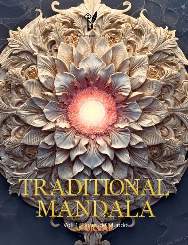 Traditional Mandala: Vol 1: Flores do Mundo