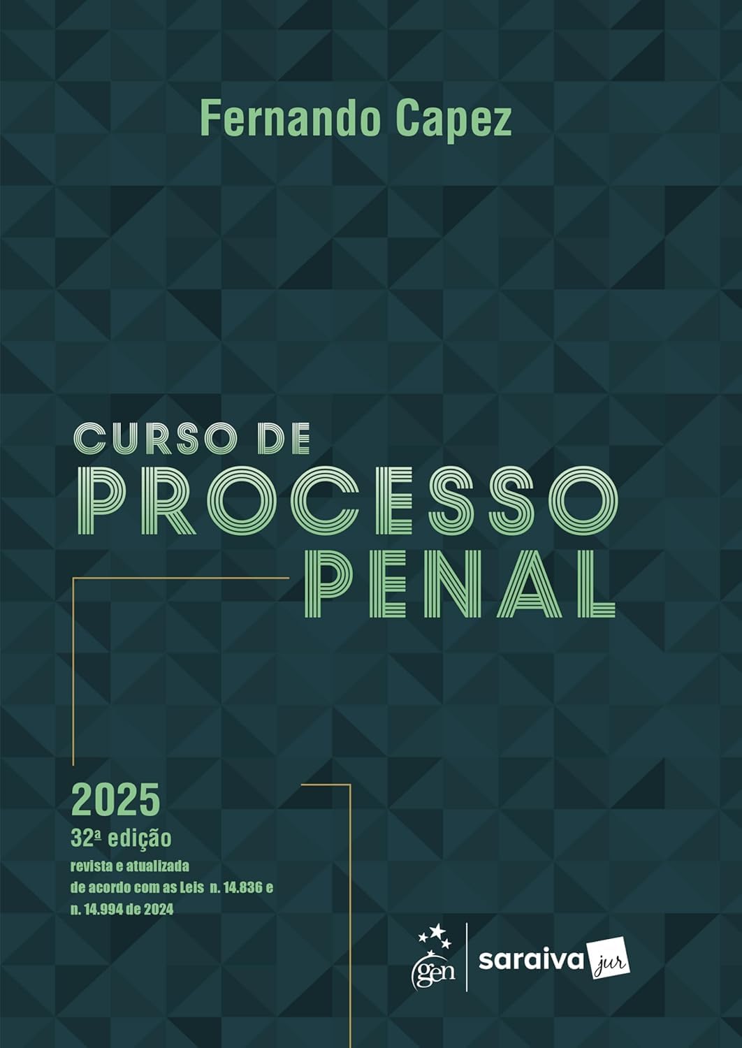 Curso de Processo Penal - 32ª Edição 2025 baixar livro de graça