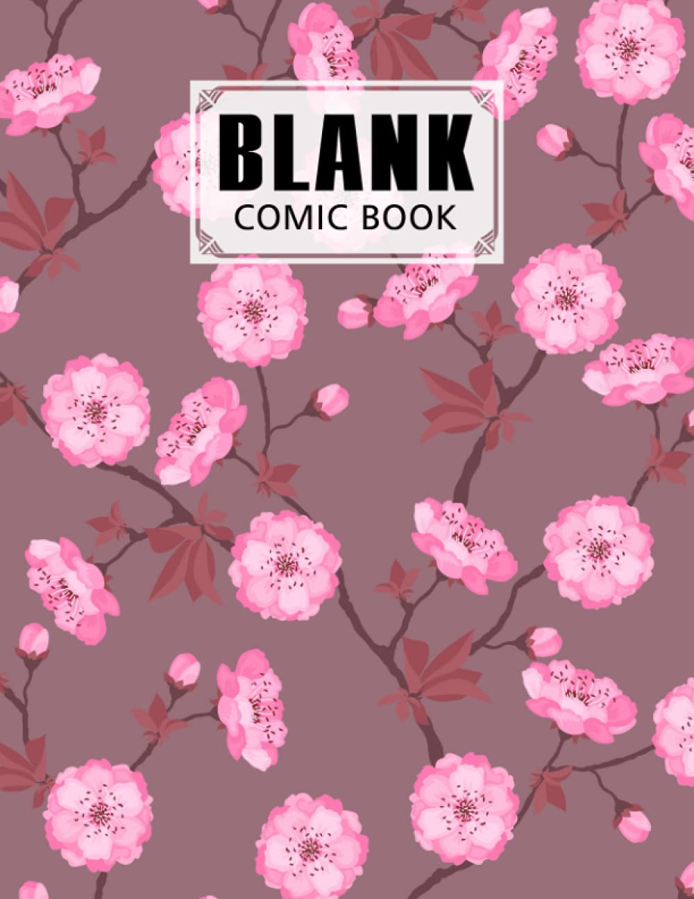 capítulo por capítulo baixar Blank Comic Book: Cherry Blossom Cover, Draw Your Own Comics - 120 Pages of Fun and Unique Templates - A Large 8.5" x 11" Notebook by Ignaz Fleischmann