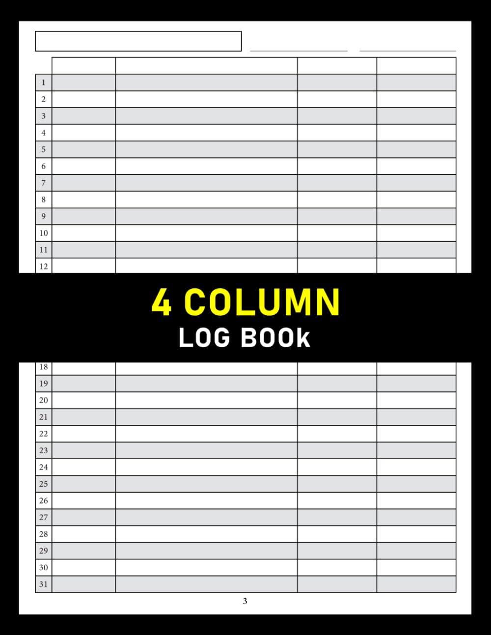 capítulo por capítulo baixar Customizable Log Book 4 Column: A Multipurpose 4 Column Ledger To Track Daily Activity, Appointments, Data Management, Inventory and Equipment, Income... Ideal for Small Business & Personal Finance