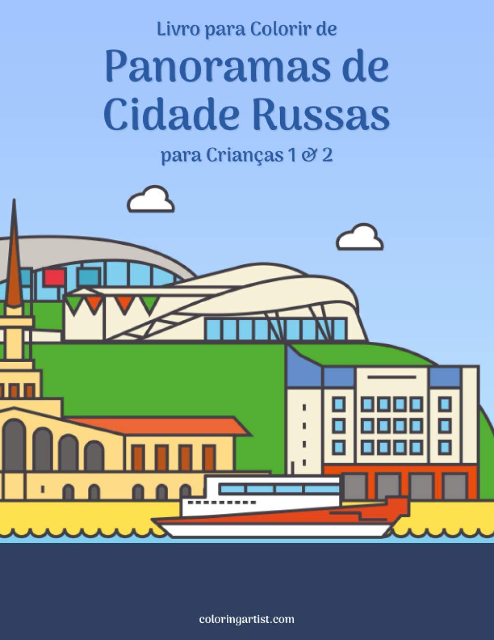 capítulo por capítulo baixar Livro para Colorir de Panoramas de Cidade Russas para Crianças 1 & 2