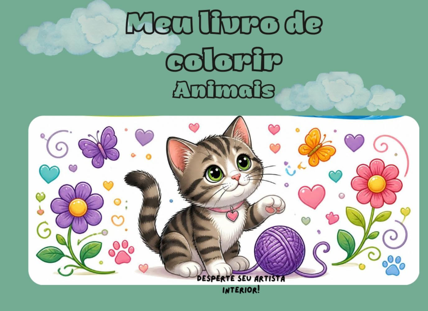 ler totalmente Meu livro de colorir: Animais (Portuguese Edition)