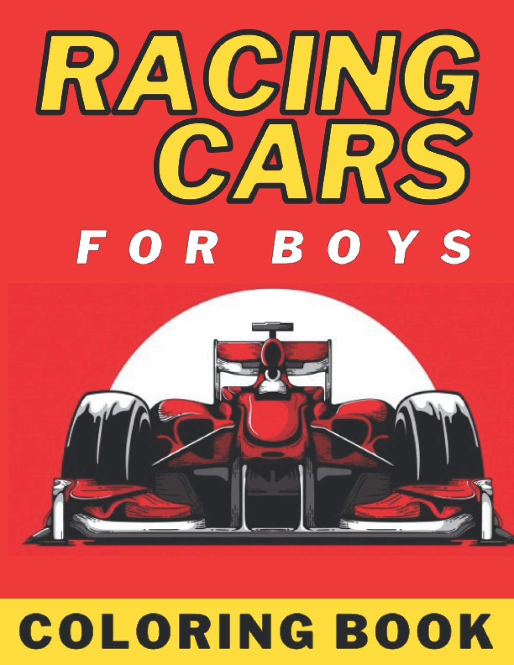 ler totalmente Racing Cars Coloring Book For Boys: Supercars Racing Car Colouring Books For Kids: Gifts For Children Who Loves Race Car