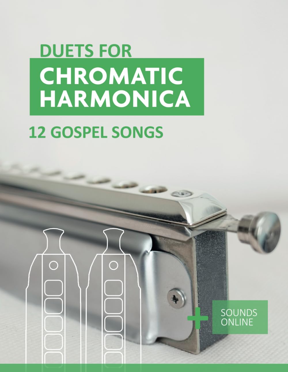 capítulo por capítulo baixar Duets for Chromatic Harmonica - 12 Gospel Songs: + Sounds Online (Songbooks for the Chromatic Harmonica)