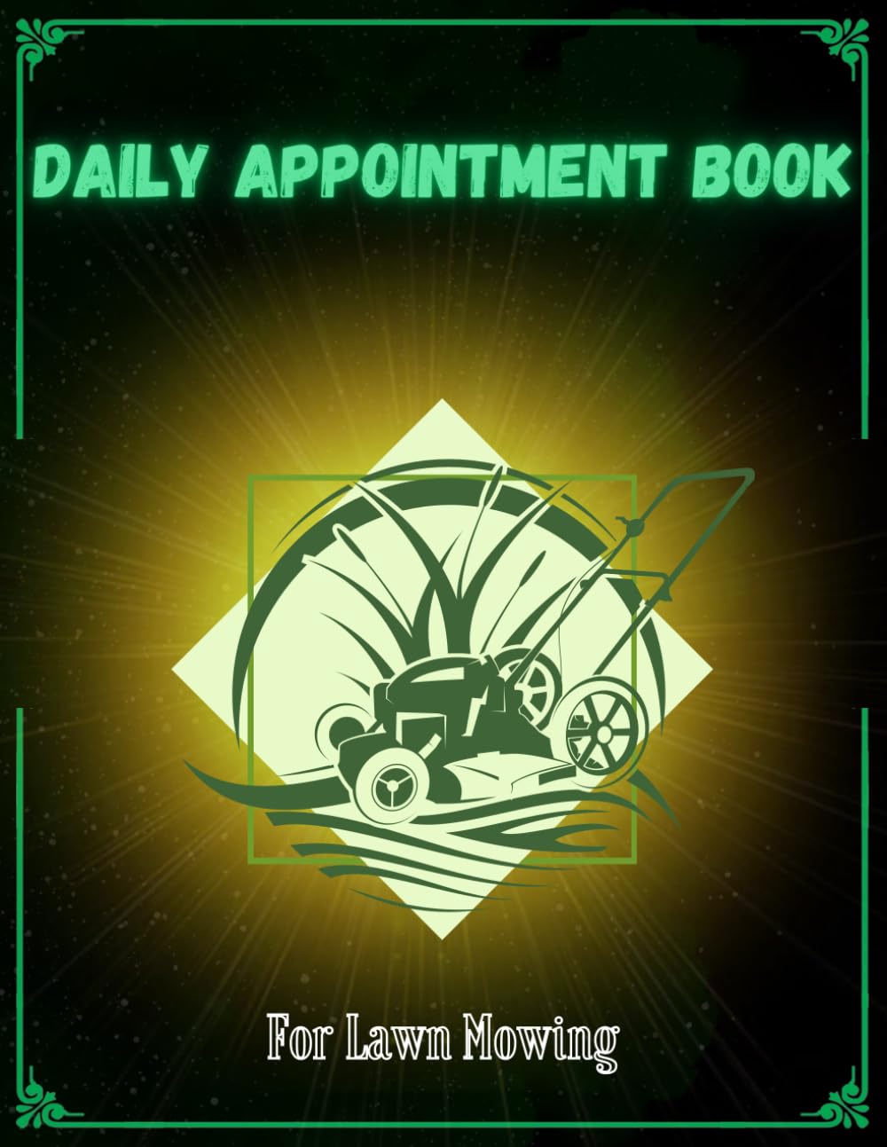ler totalmente Daily Appointment Book For Lawn Mowing: Detailed Lawn Care Records Pages Designed for 8.5x11 Landscape Businesses