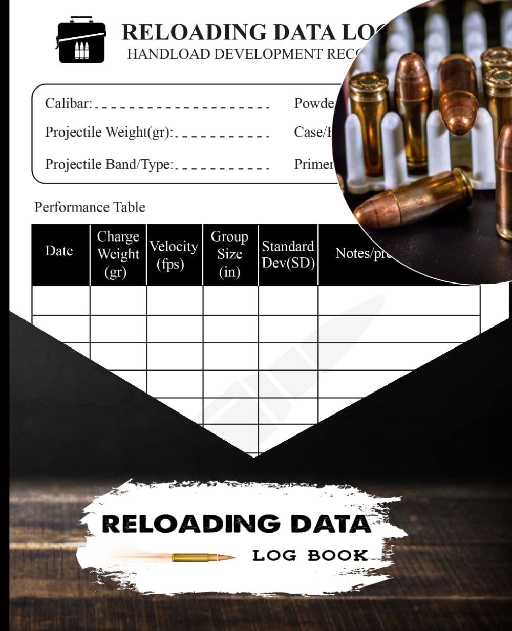 capítulo por capítulo baixar Reloading Data Log Book: Reloading Record Book for Tracking Caliber Details Components Load Data Performance Results and Handload Development Notes