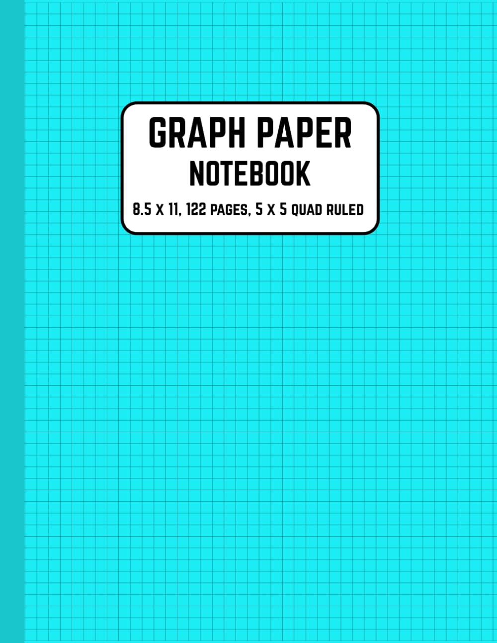Graph Paper Notebook 5x5: Light Gray Lined Quad Ruled Grid Journal for Math, Drawing, Engineering & School: 122 Pages | 5 Squares Per Inch | 8.5" x... Students, Engineers, Designers & Architects baixar o livro de graça