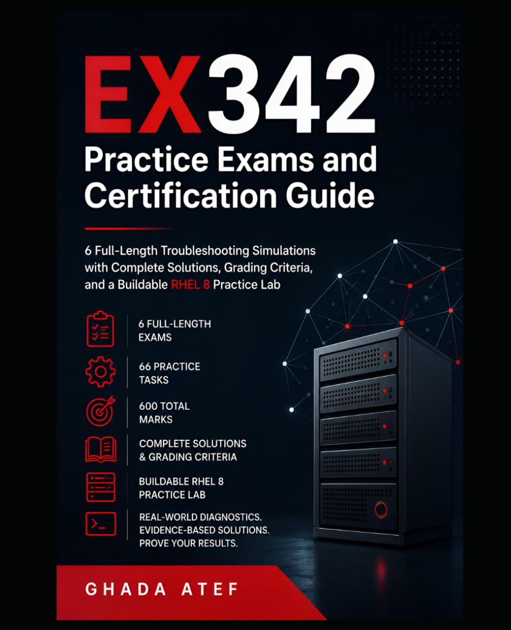 capítulo por capítulo baixar EX342 Practice Exams and Certification Guide: 6 Full-Length Troubleshooting Simulations with Complete Solutions, Grading Criteria, and a Buildable RHEL 8 Practice Lab (The Red Hat Path Series)