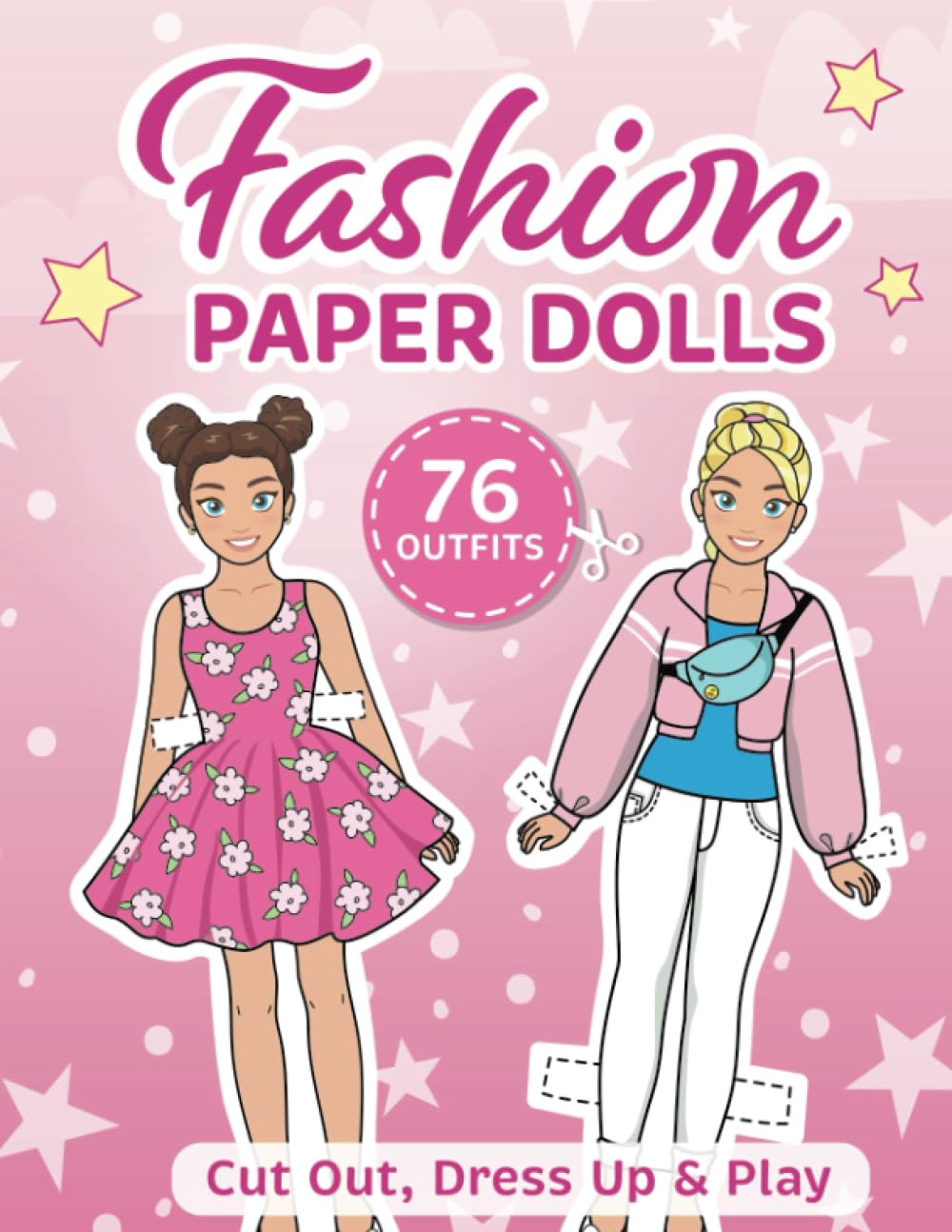 Cut out paper dolls: Fashion paper dolls for daughter or granddaughter baixar o livro de graça
