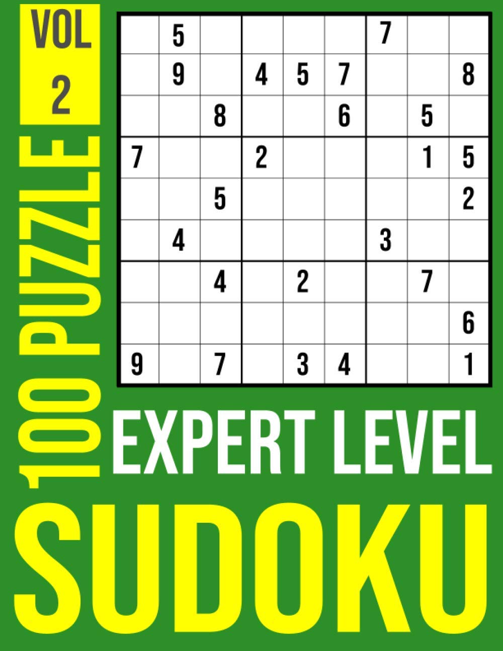 ler totalmente Sudoku Expert Level: 100 Puzzle (Volume 2) with solution, Train your Brain