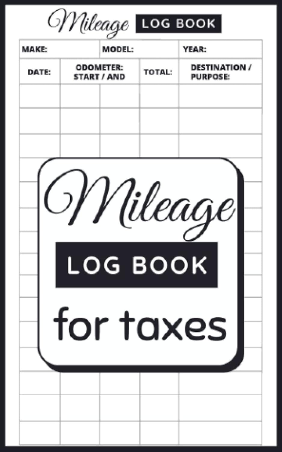 mileage log book for taxes: Keep Track of Your Car or Vehicle Mileage / auto mileage tracker to record and track your daily mileage for taxes / tax... business logbook / Keep Track of Your Vehicle baixar livro de graça