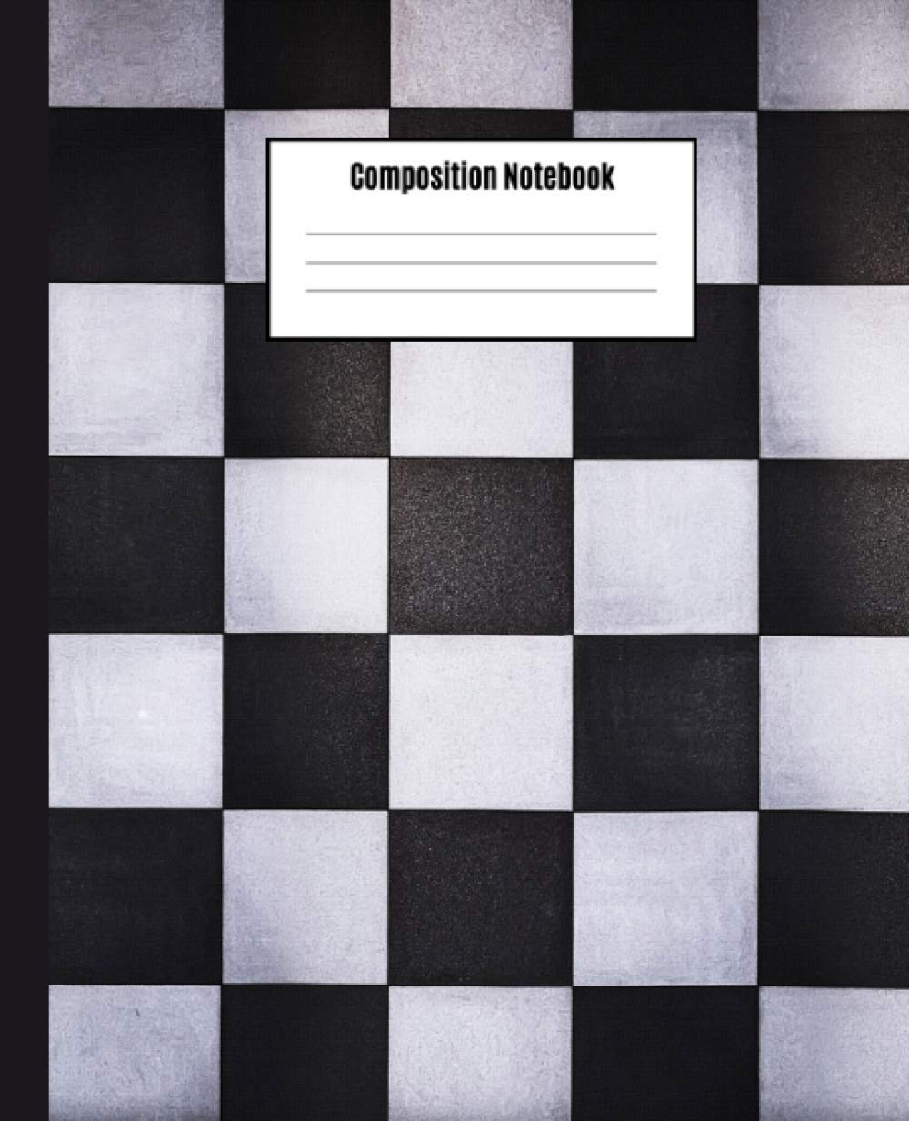 ler totalmente Composition Notebook: Black & White Checkerboard Wide Ruled Lined Paper Notebook Journal | Workbook for Girls Boys Teens Students Kids Adults Teachers Home School