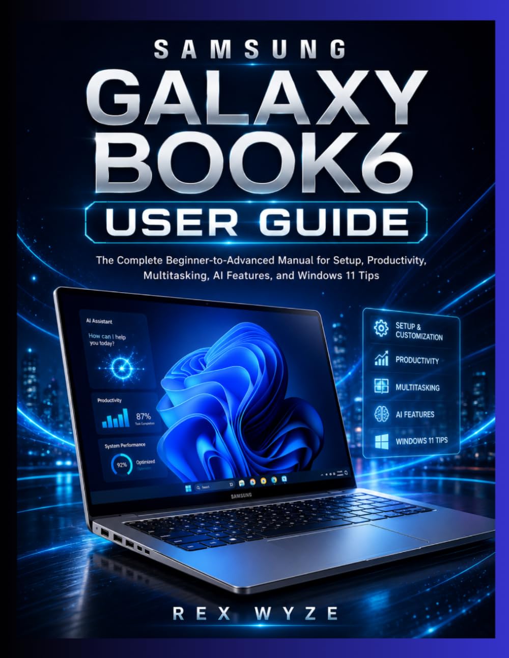 SAMSUNG GALAXY BOOK 6 USER GUIDE: The Complete Beginner-to-Advanced Manual for Setup, Productivity, Multitasking,Ai features and Windows 11 tips baixar livro de graça