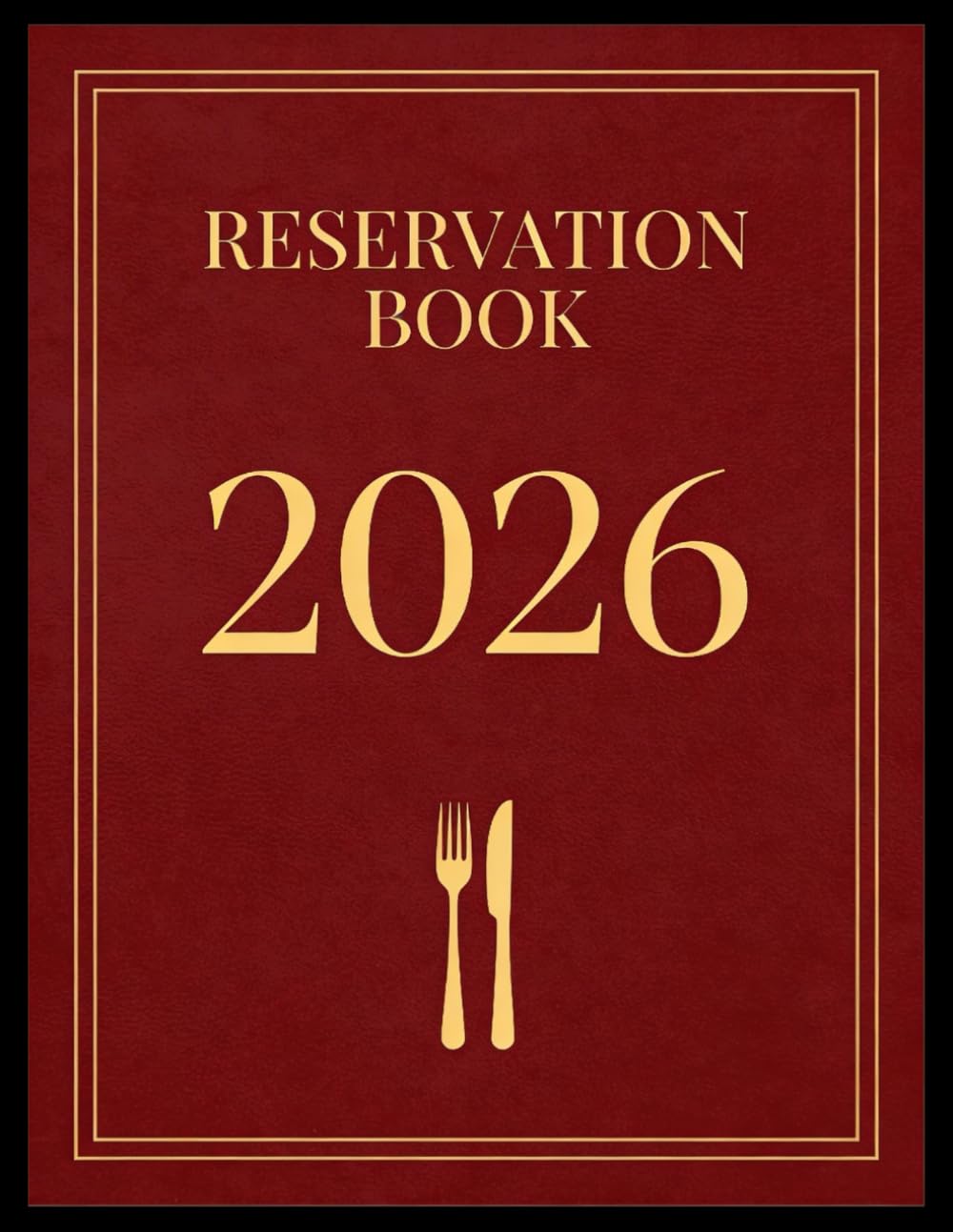 Reservation Book for Restaurant 2026: Complete Reservation Log for Efficient Guest List & Table Management | Perfect for Busy Restaurants & Cafes baixar o livro de graça
